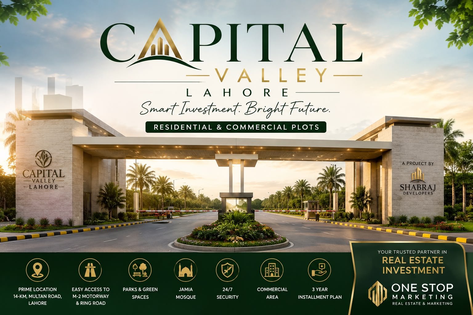 Capital Valley Lahore — On Main Thokar Niaz Baig